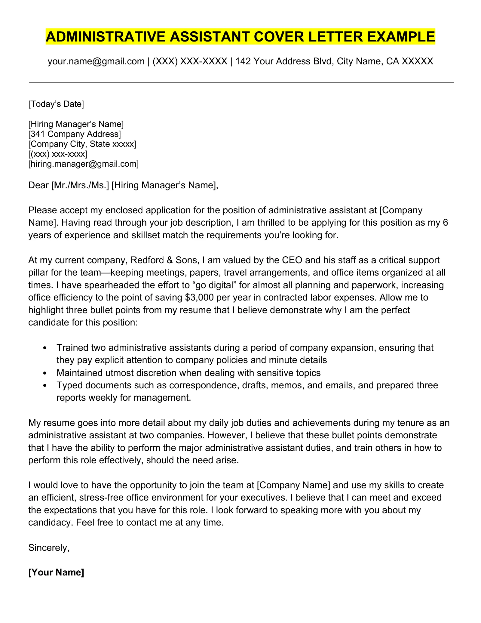 41342 avoid mistakes cover letter