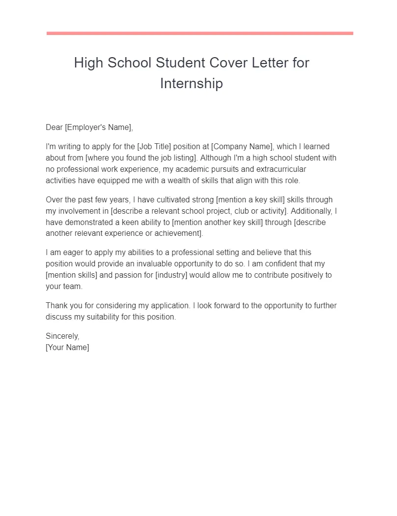 41344 cover letter no experience