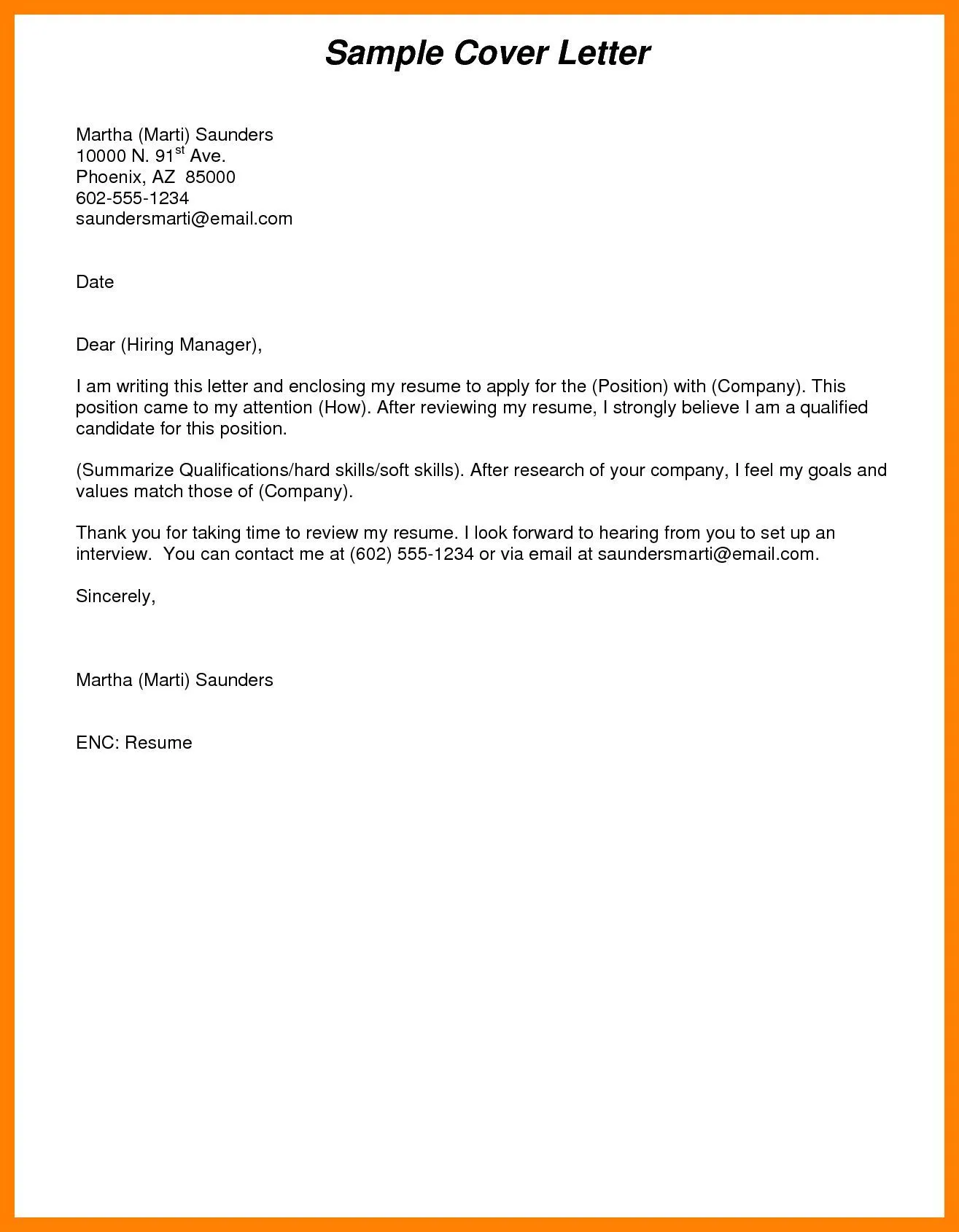 41347 cover letter review