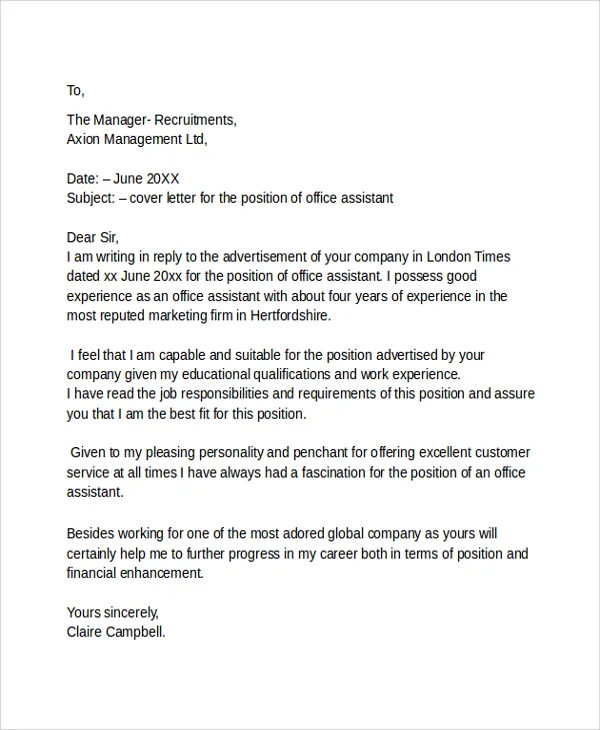41361 cover letter template 4