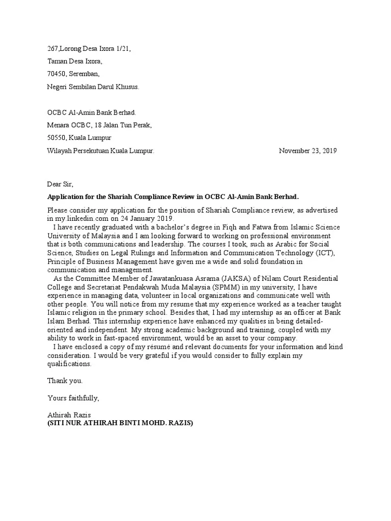 41373 cover letter pdf email