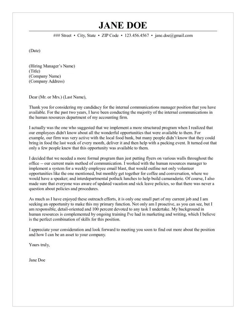 41375 cover letter examples