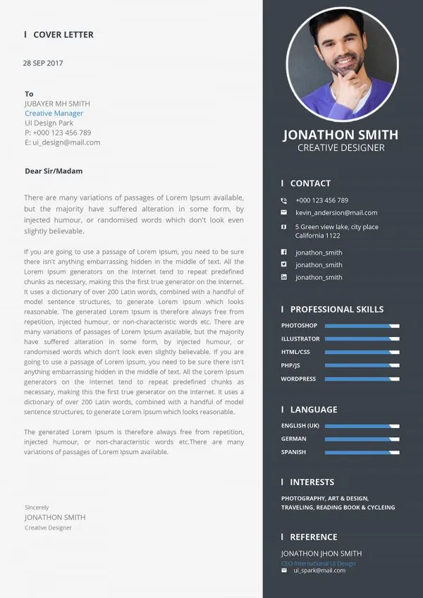 41383 cover letter structure