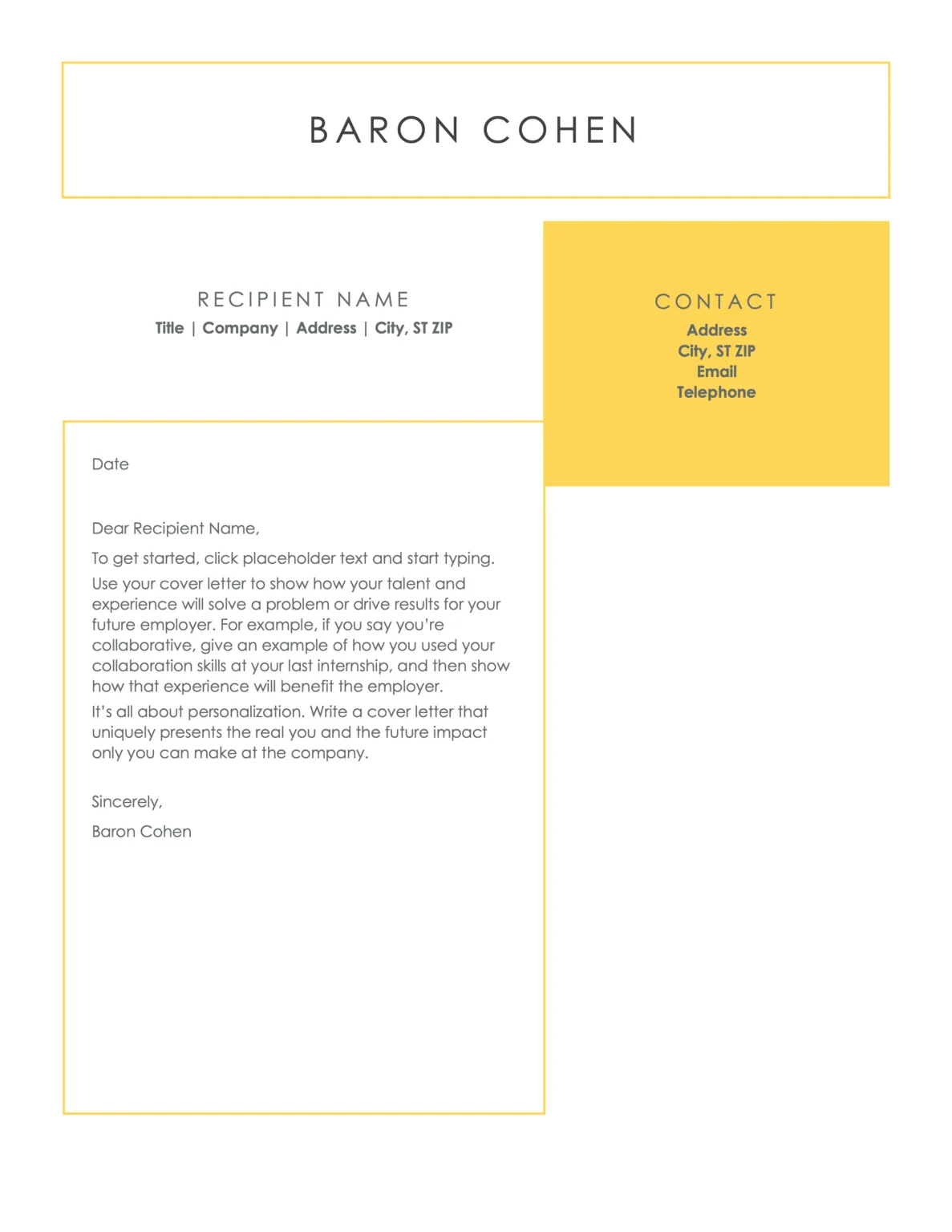 41384 cover letter structure
