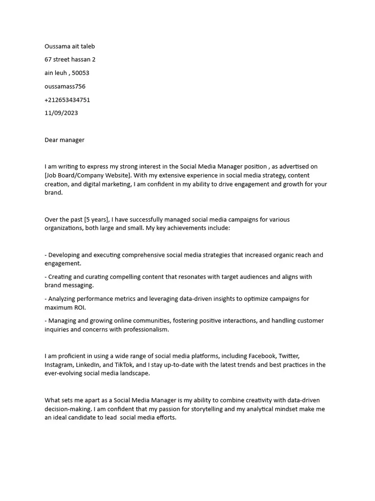 41390 cover letter guide