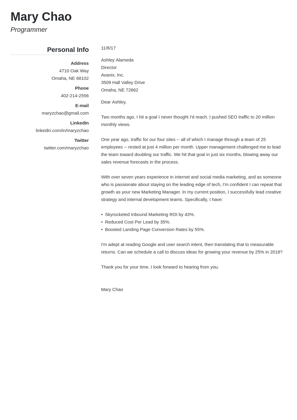 41391 cover letter examples