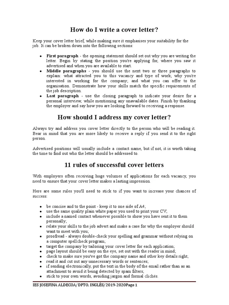 41403 cover letter formatting