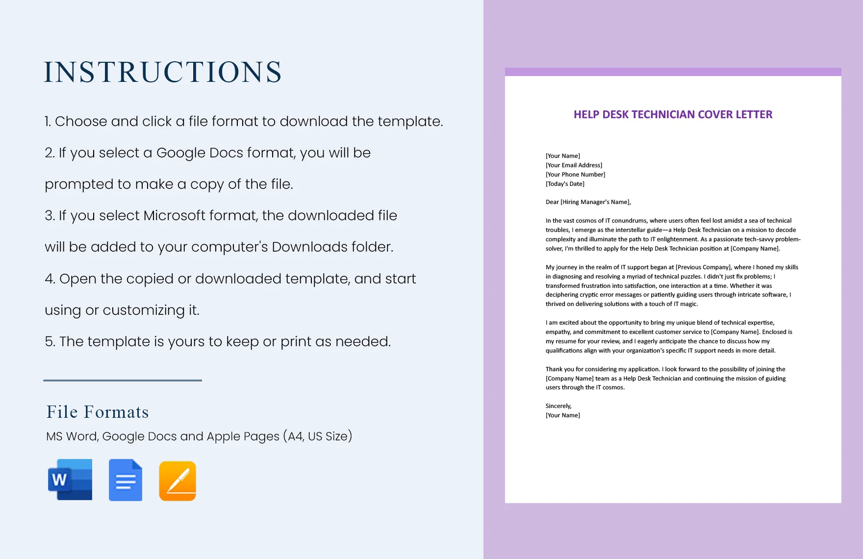 41410 help desk cover letter hero