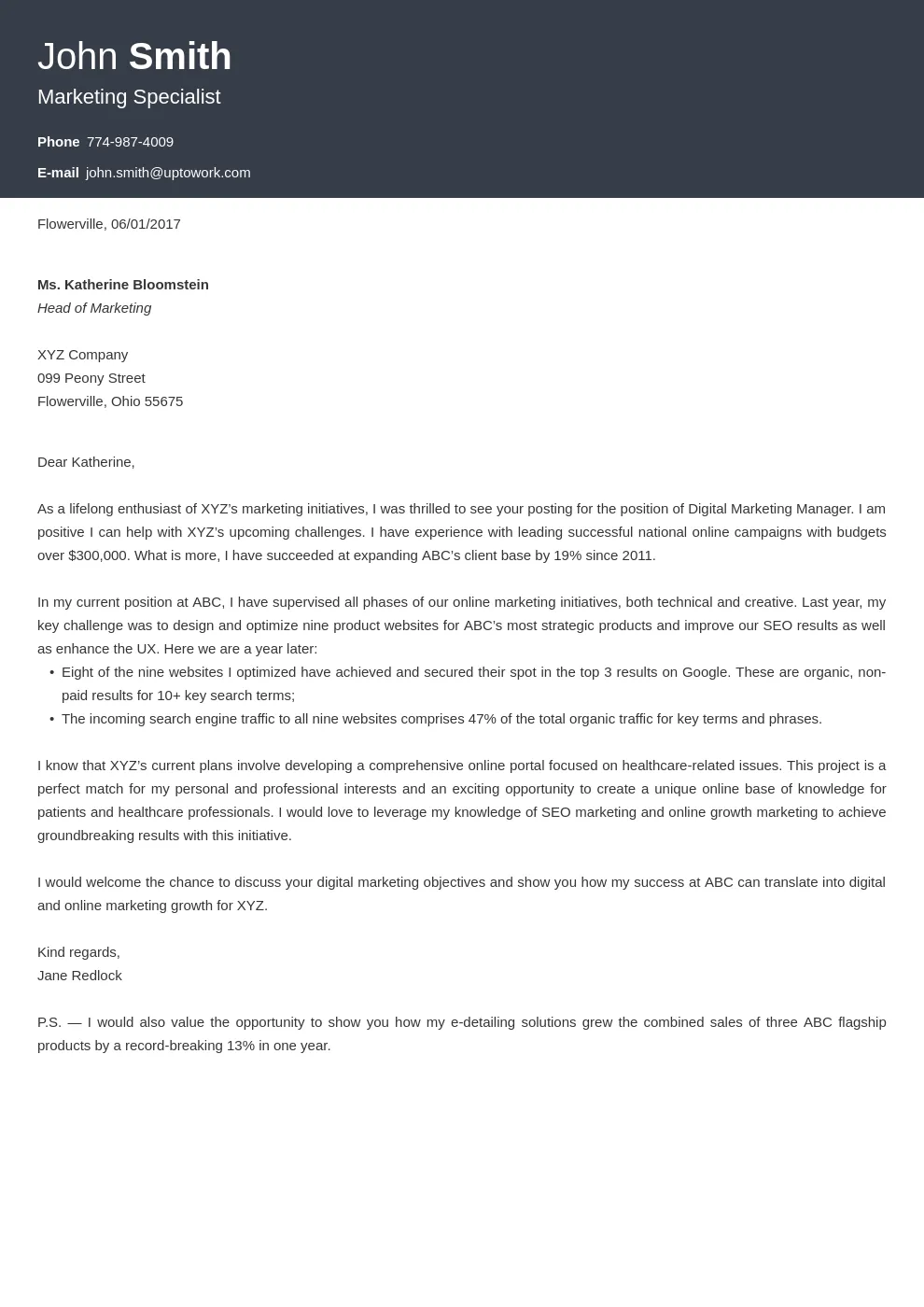 41411 heartfelt cover letter image 7