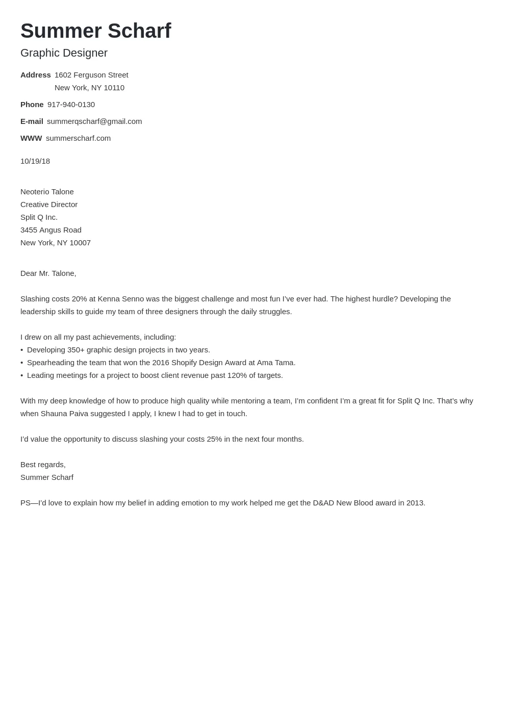 41427 cover letter opening