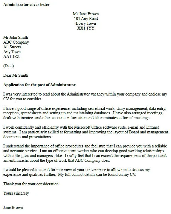41430 entry level cover letter