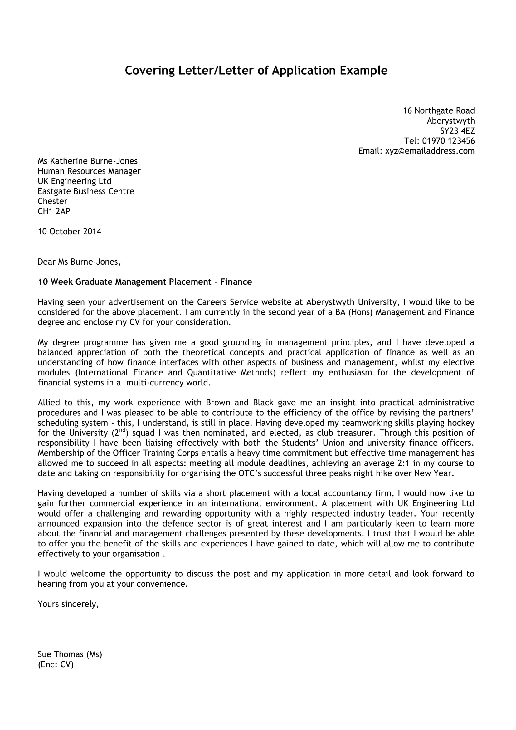 41435 cover letter examples