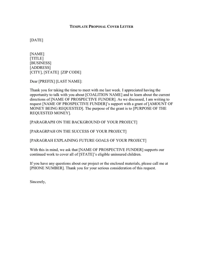 41445 cover letter elements