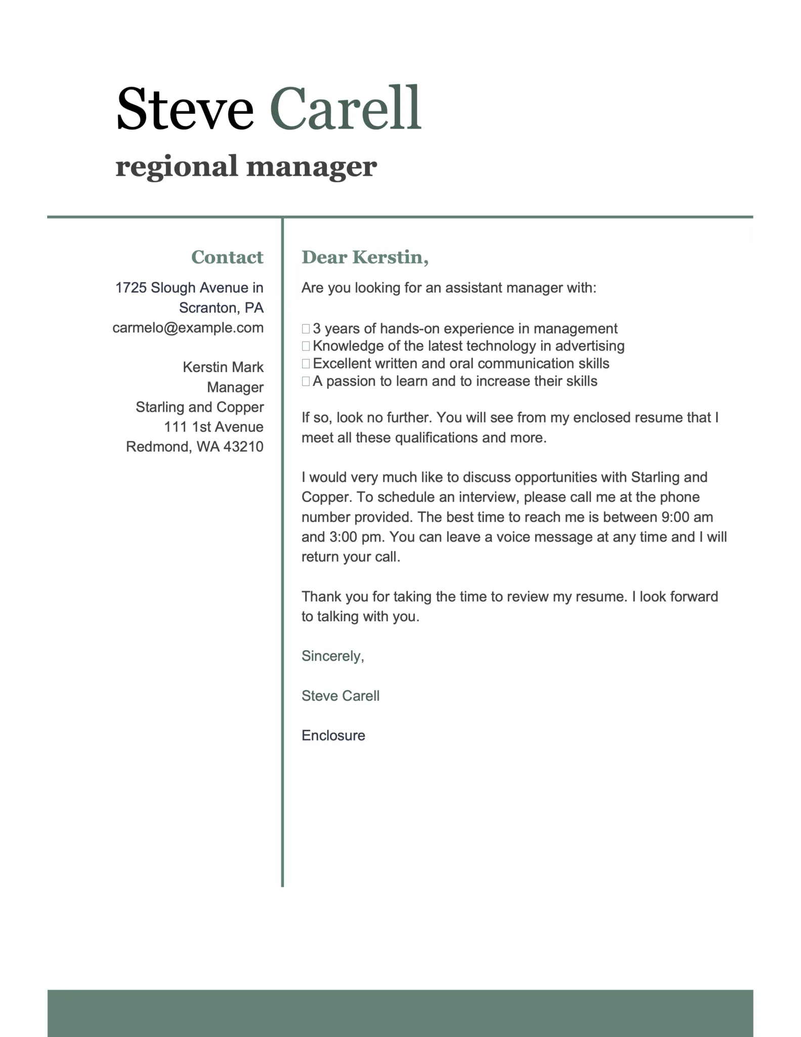 41454 cover letter template combination