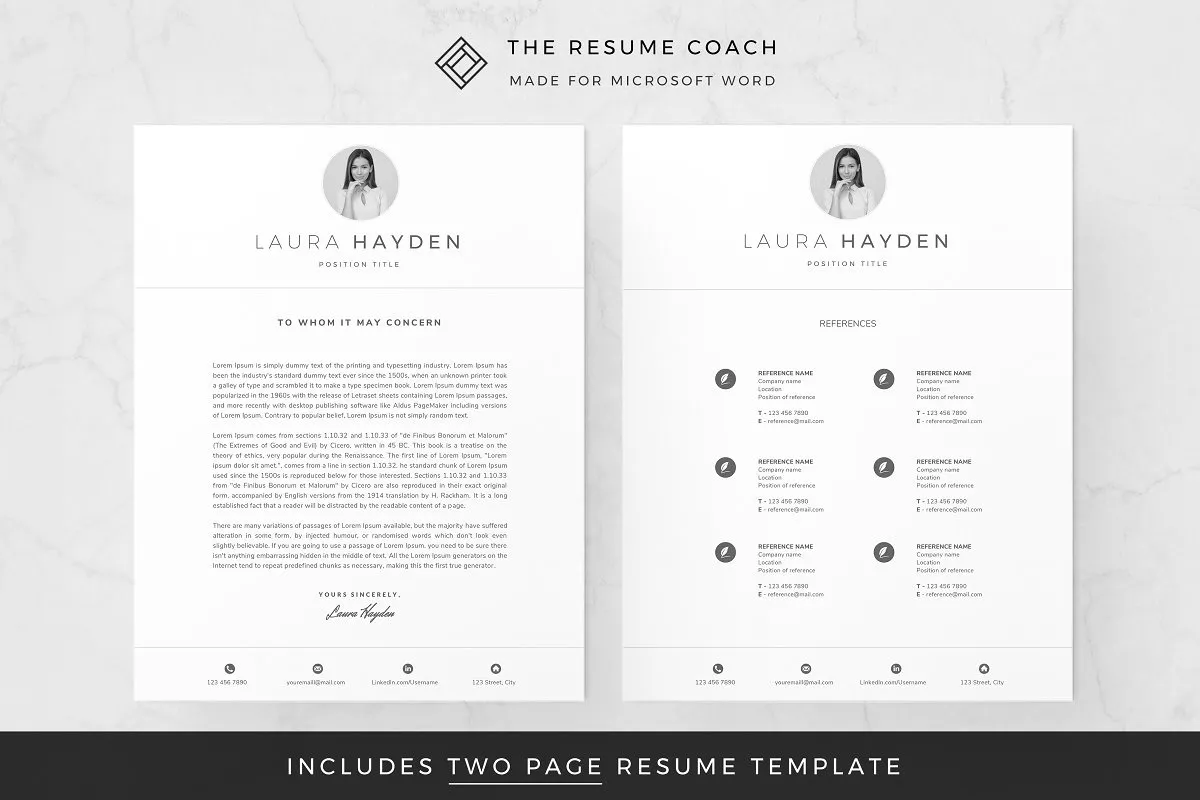 41456 cover letter header