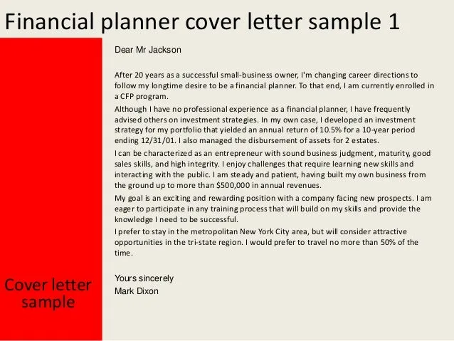 41465 tailoring cover letter