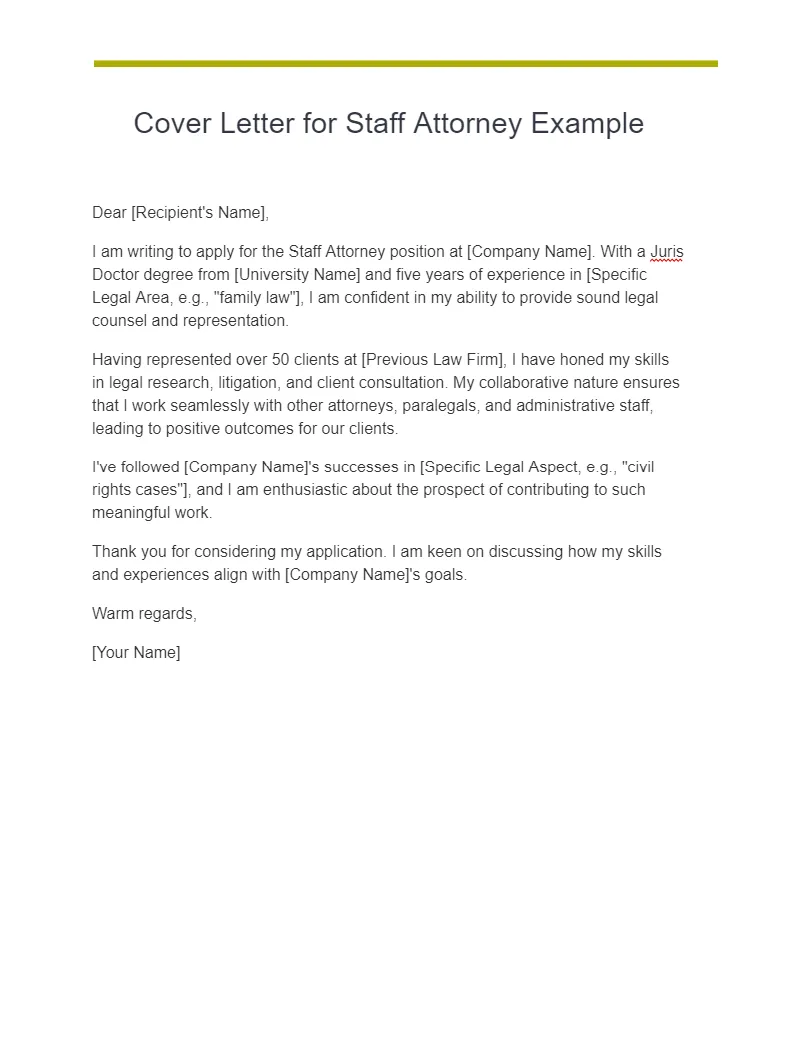 41466 cover letter law components