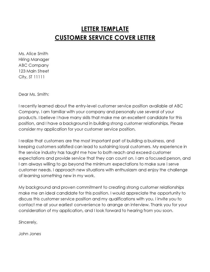 41478 formatting cover letter