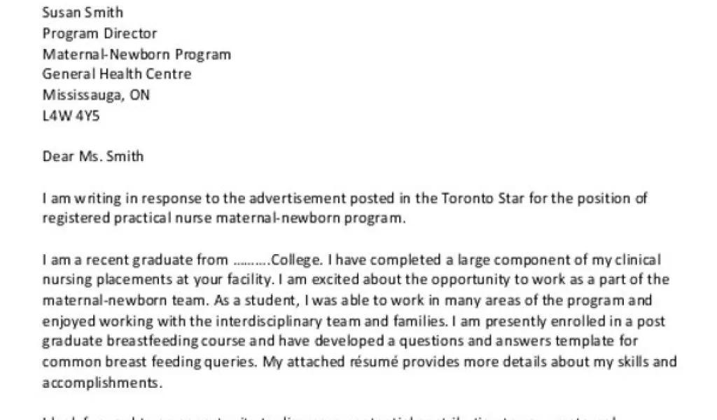 41480 nursing skills cover letter