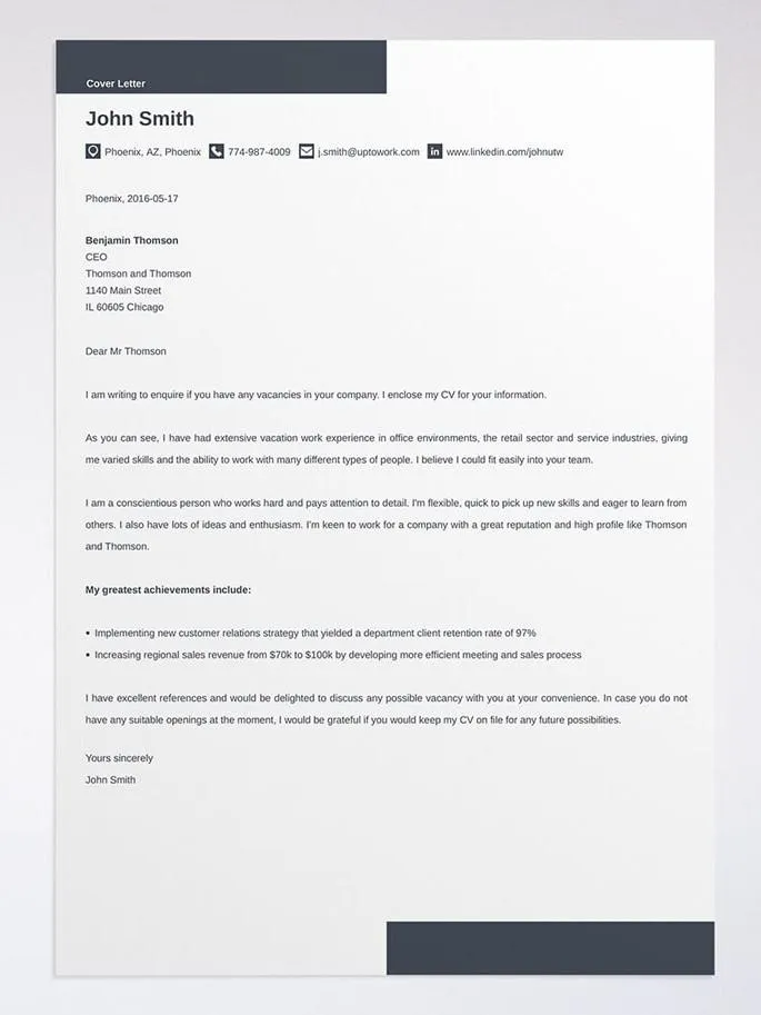 41482 company culture cover letter
