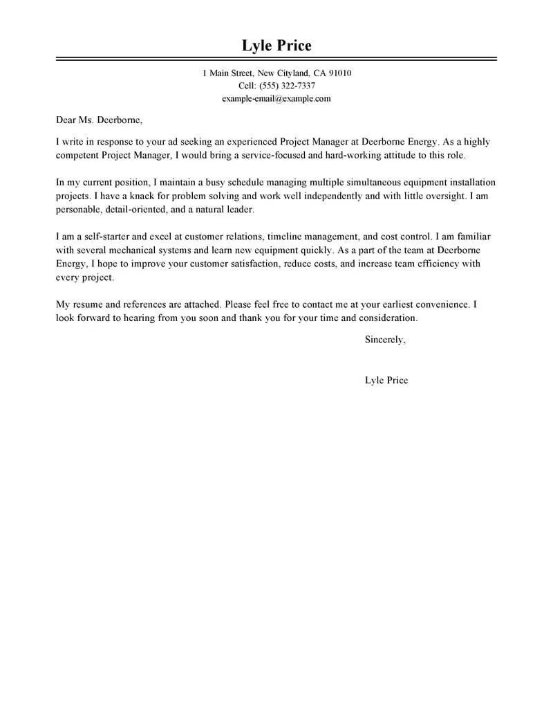 41487 cover letter formatting