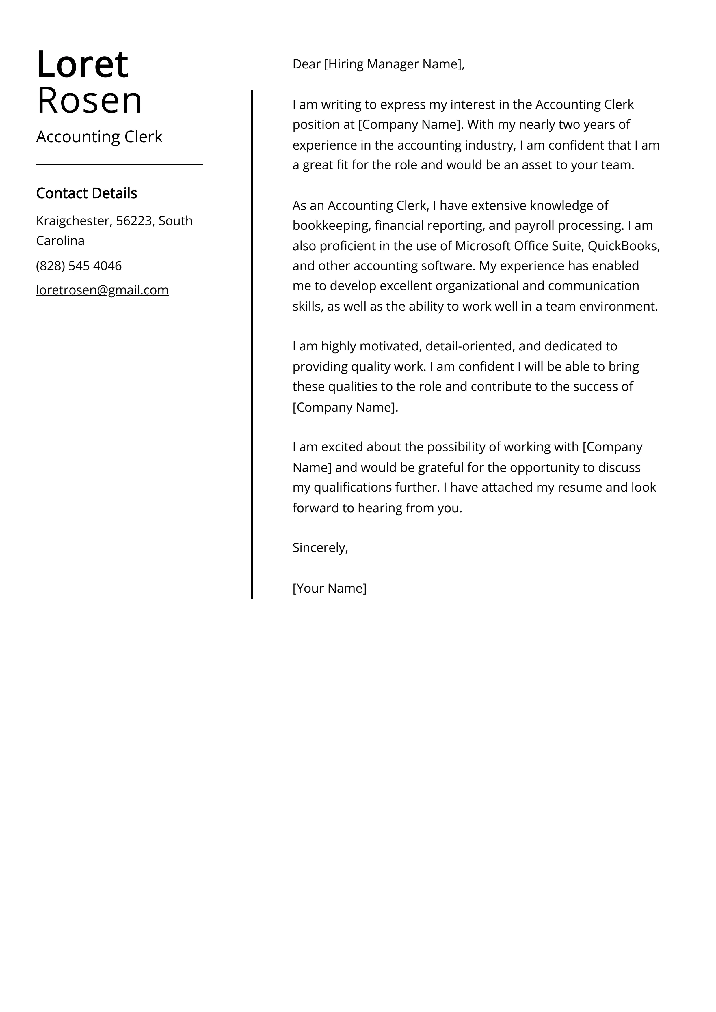 41489 cover letter accounting clerk 1