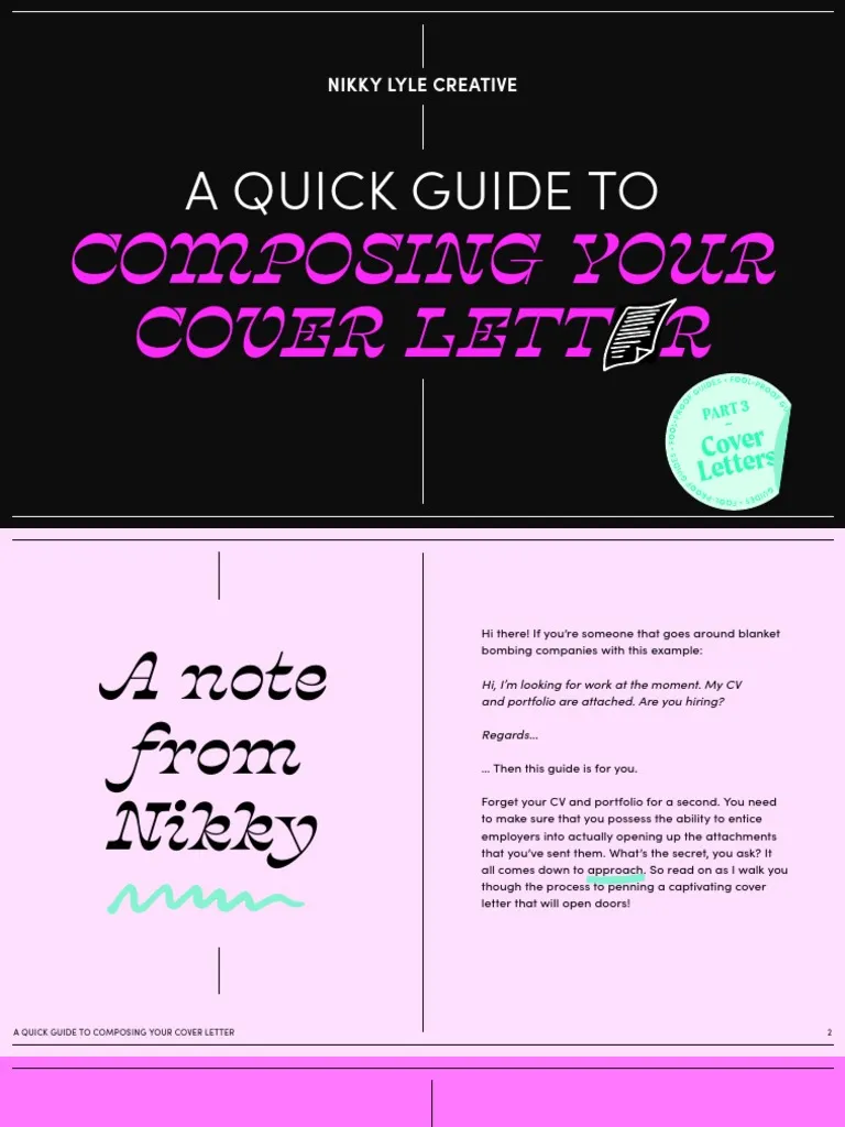 41491 cover letter success