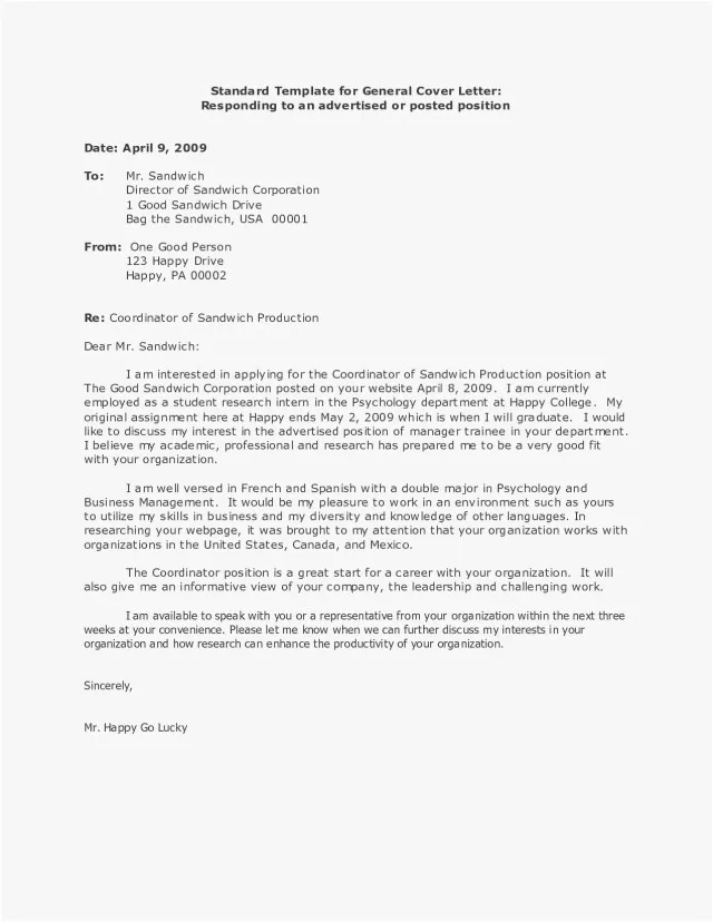 41495 entry level cover letter