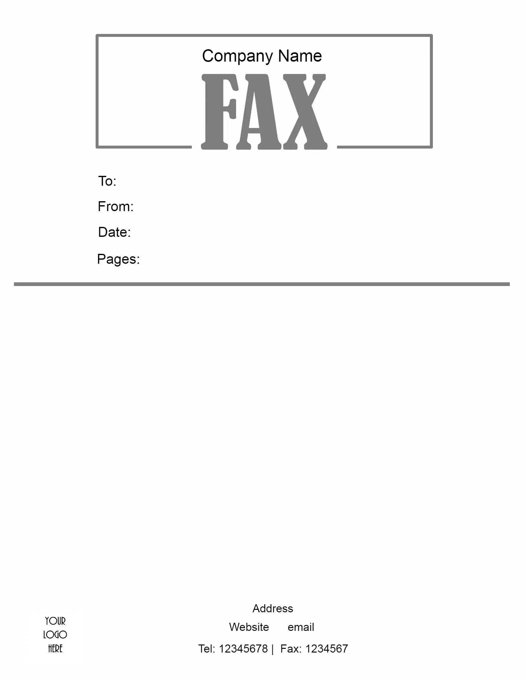 41504 fax cover letter formatting