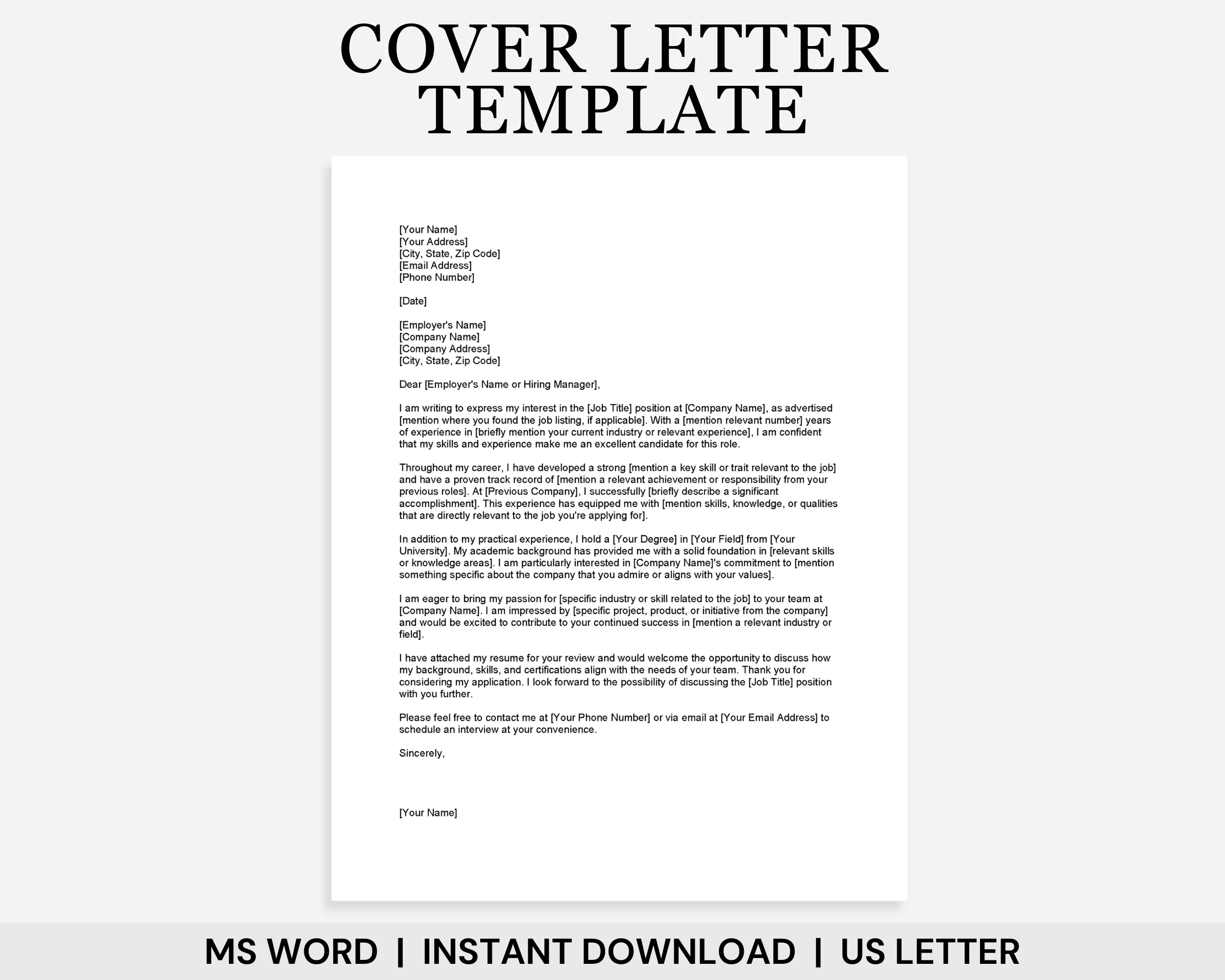 41506 cover letter achievements