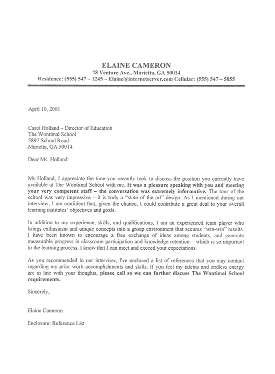 41513 thank you cover letter recipient