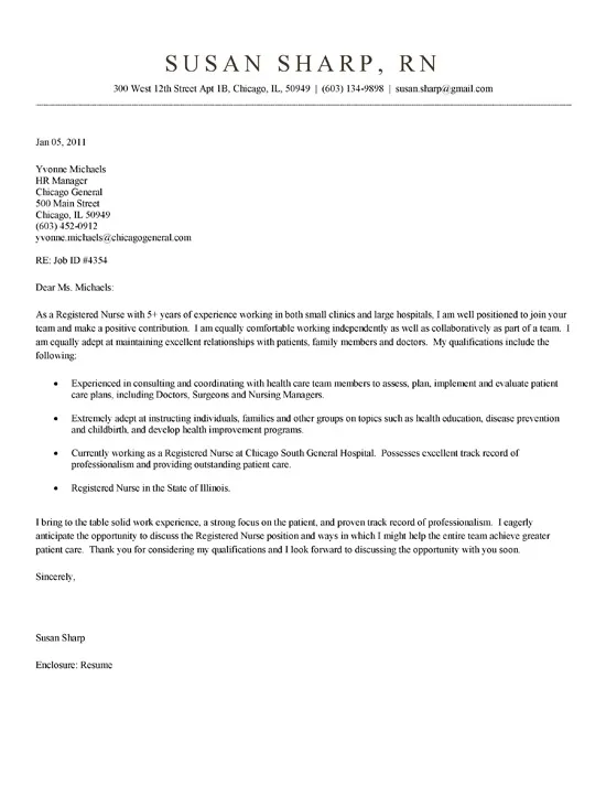 41517 rn cover letter formatting