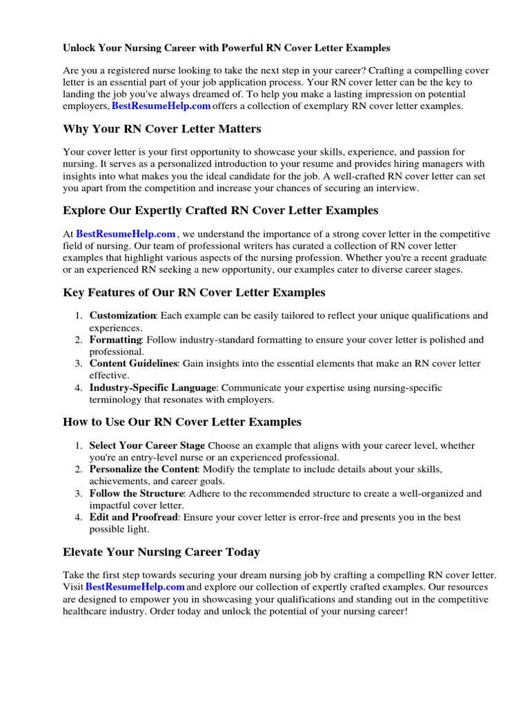41517 rn cover letter writing