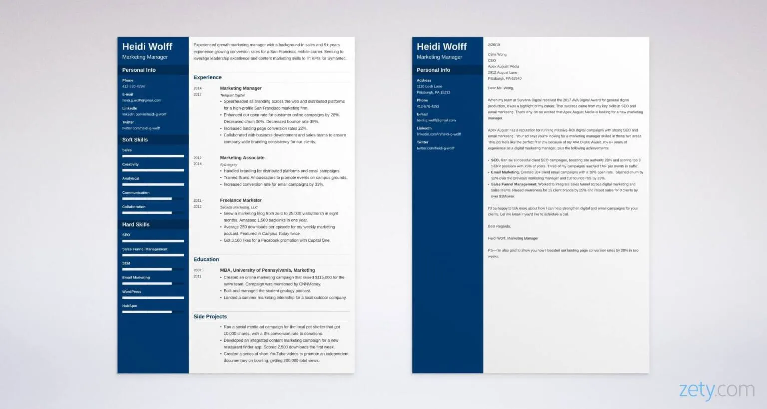 41522 cover letter formatting