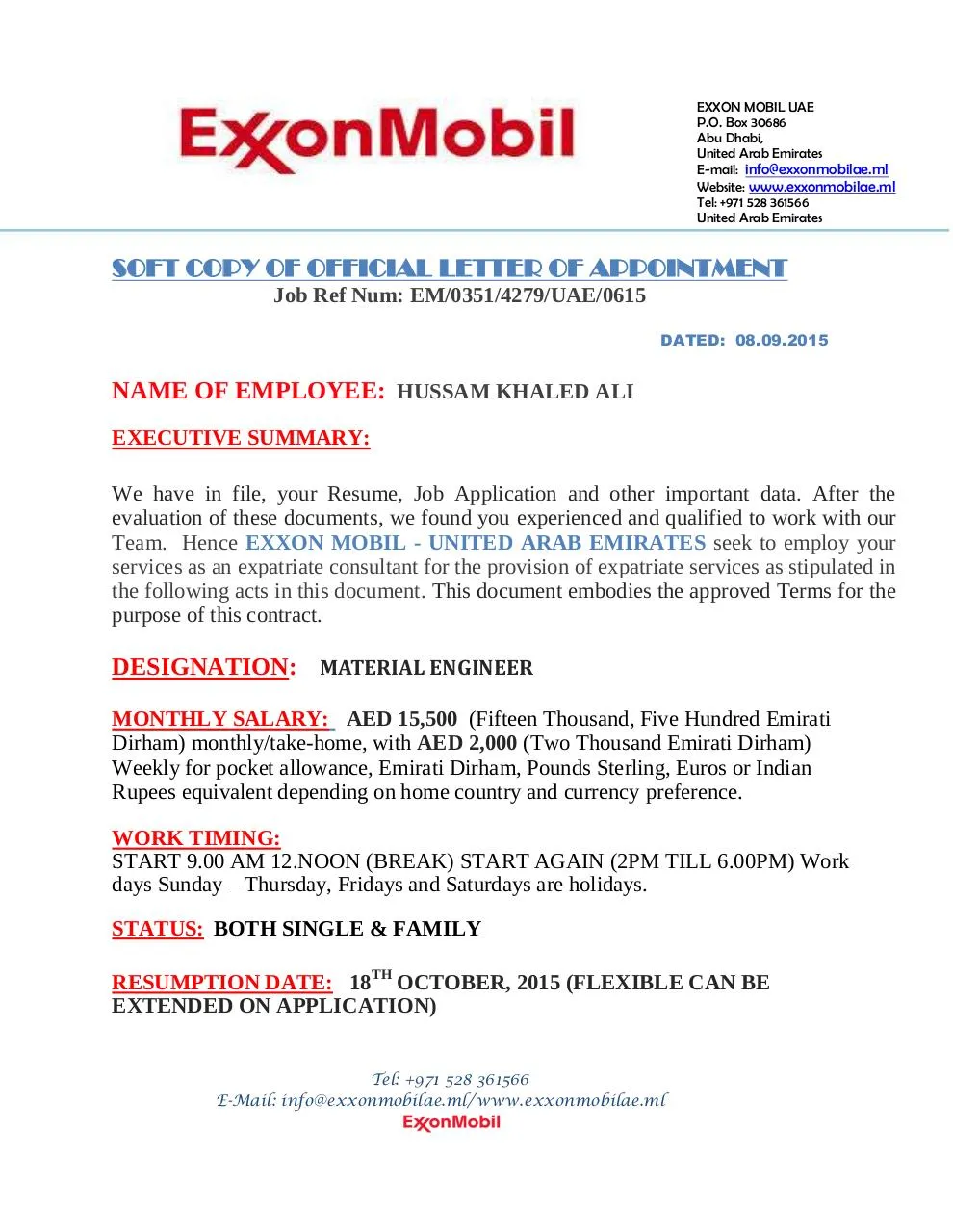 41523 exxonmobil cover letter mistakes
