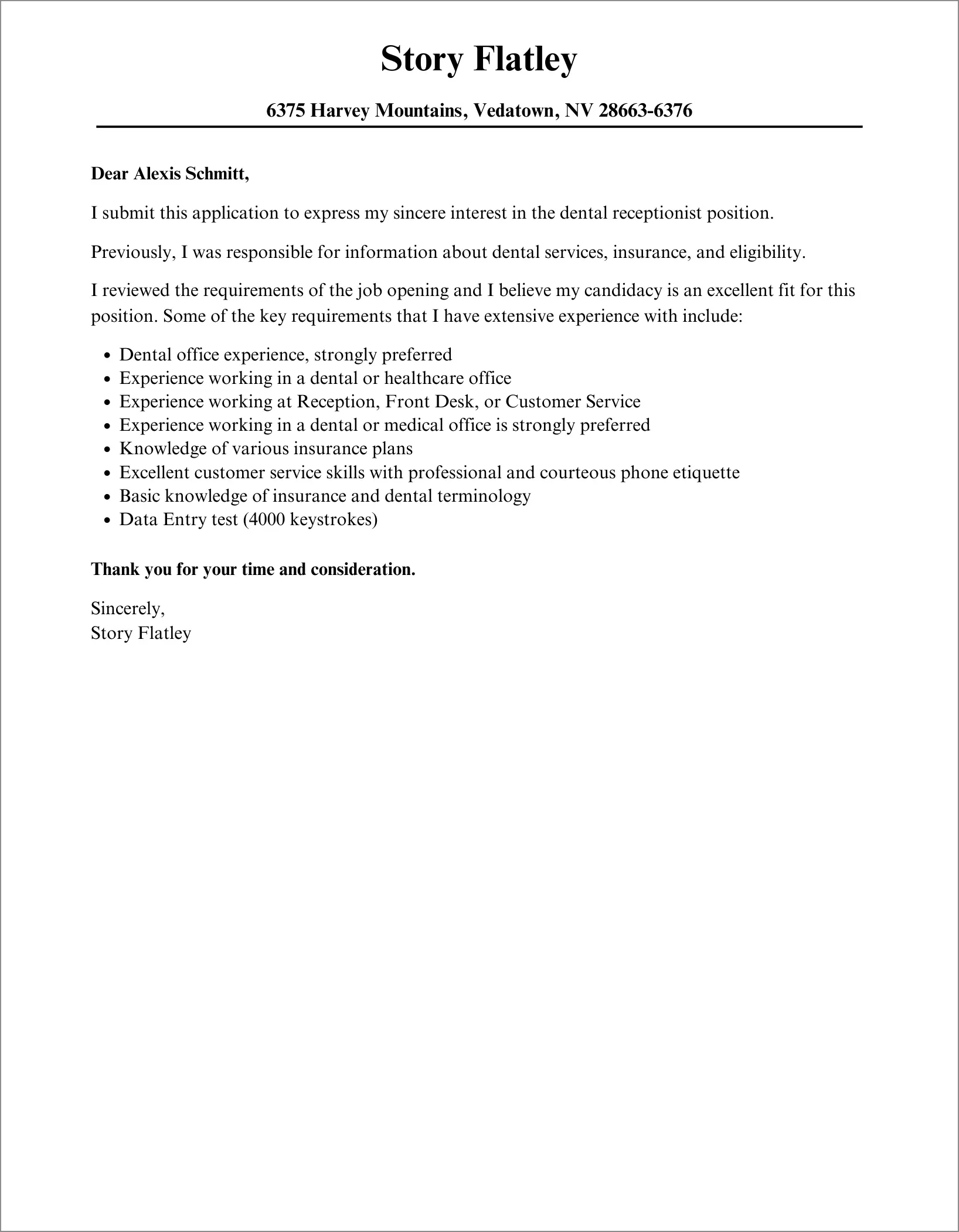 41525 cover letter formatting guide