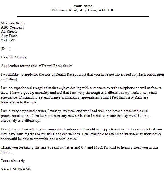 41525 dental office receptionist skills