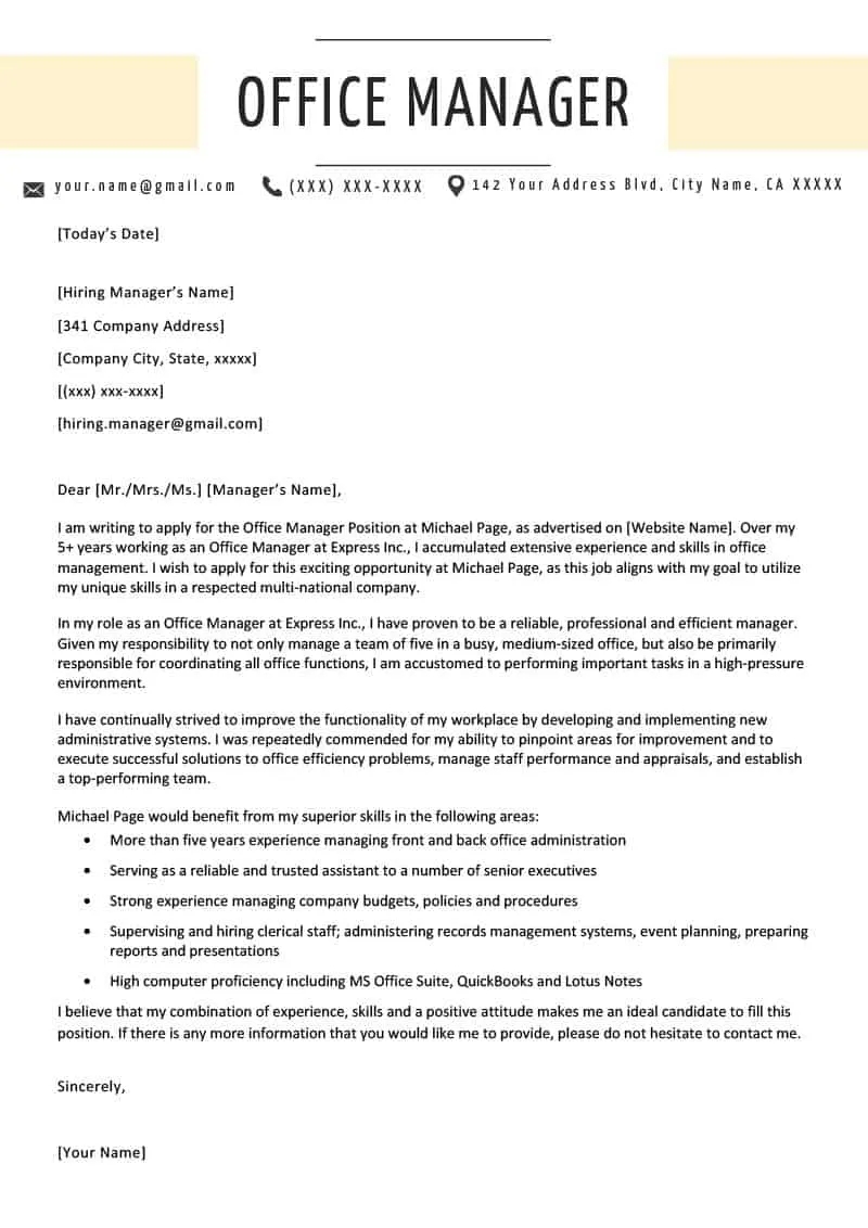 41552 cover letter personality
