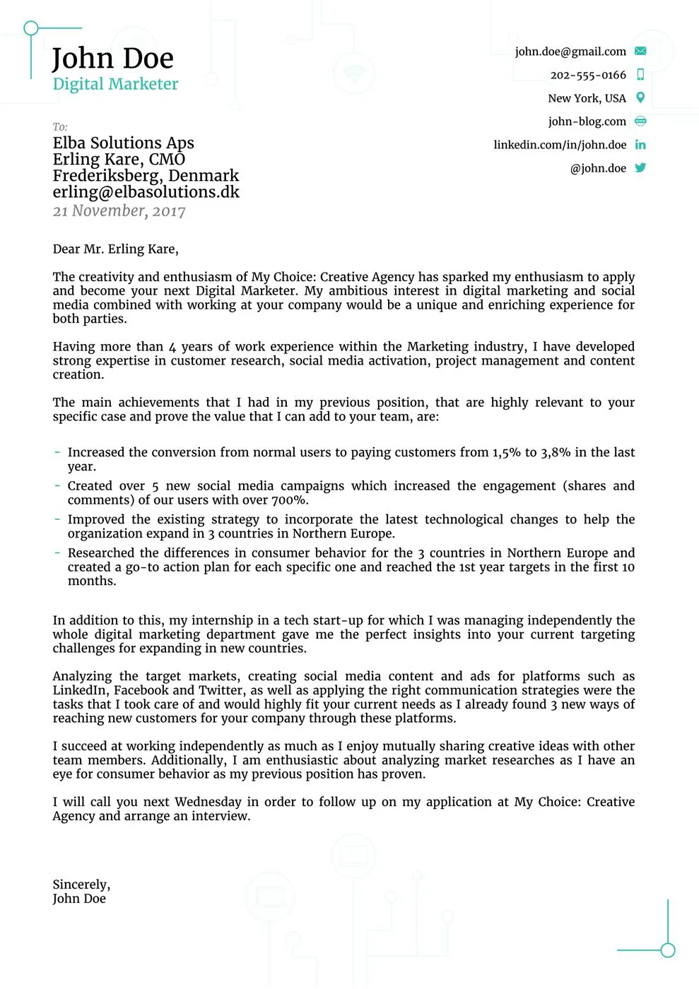 41556 cover letter example entry
