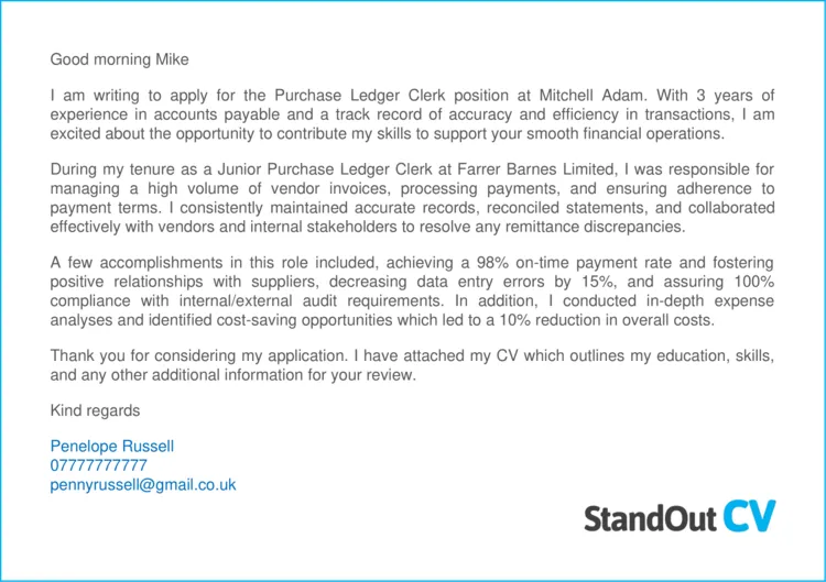 41557 financial expertise cover letter