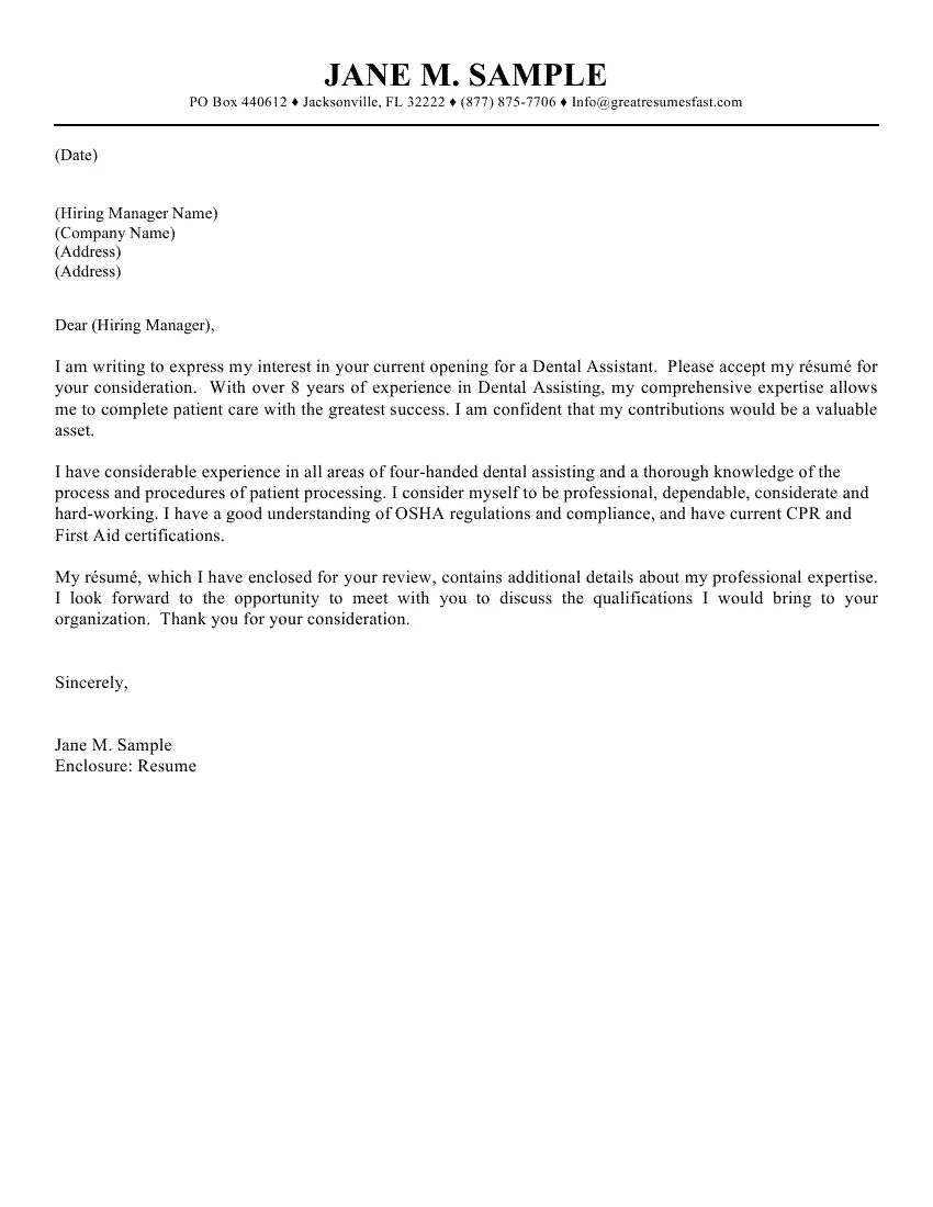 41566 concise cover letter