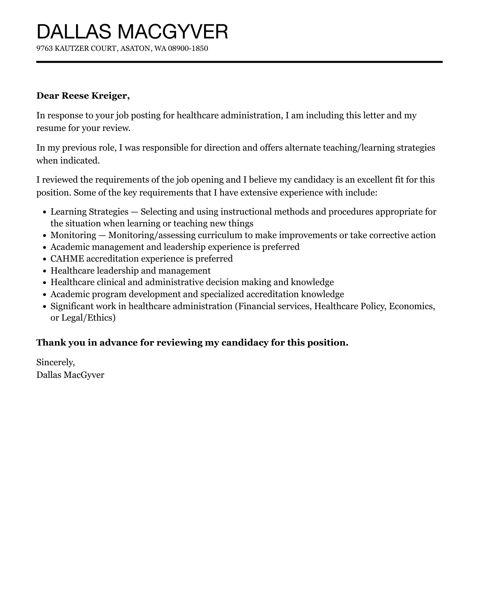 41569 proofreading cover letter