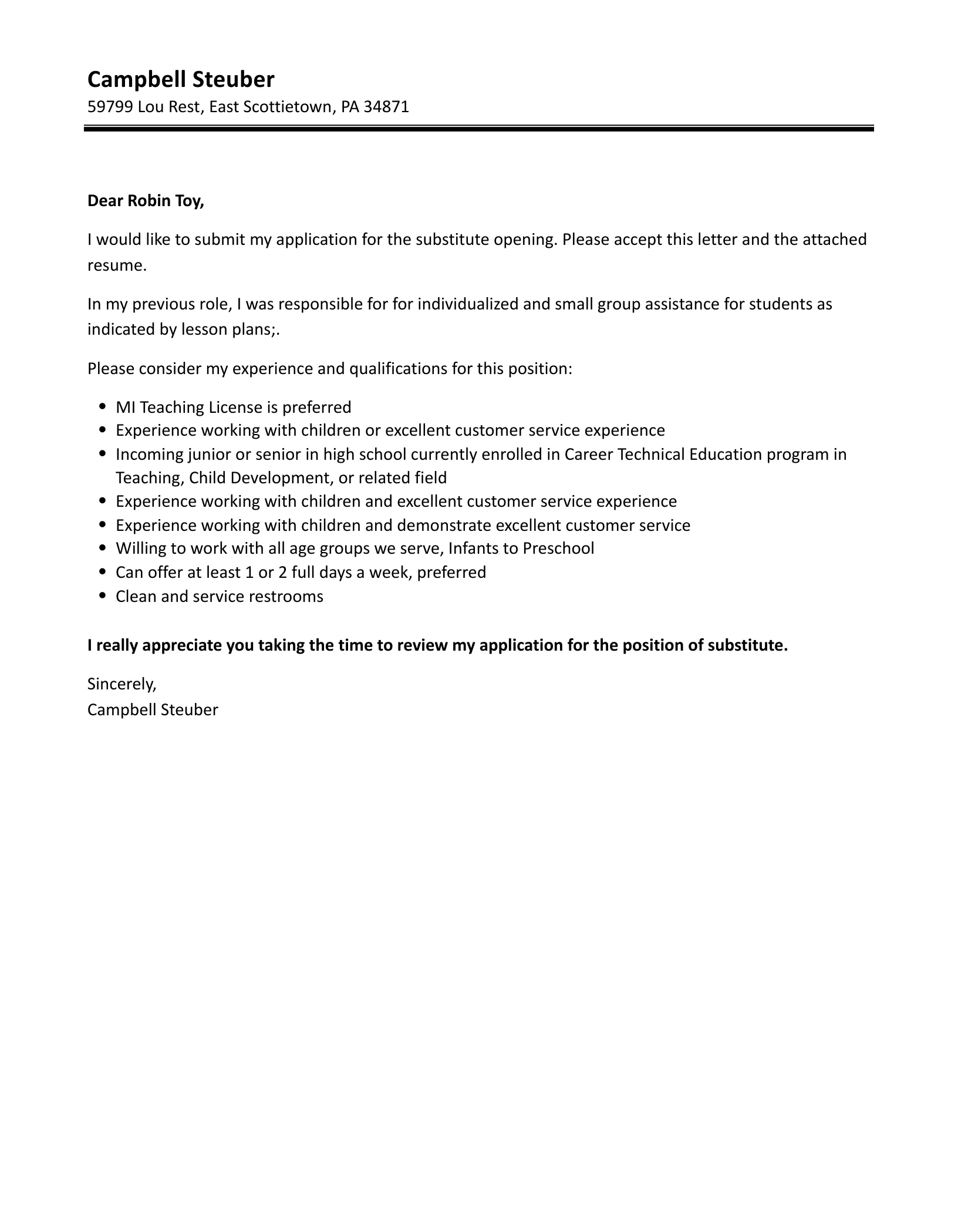 41572 proofreading cover letter
