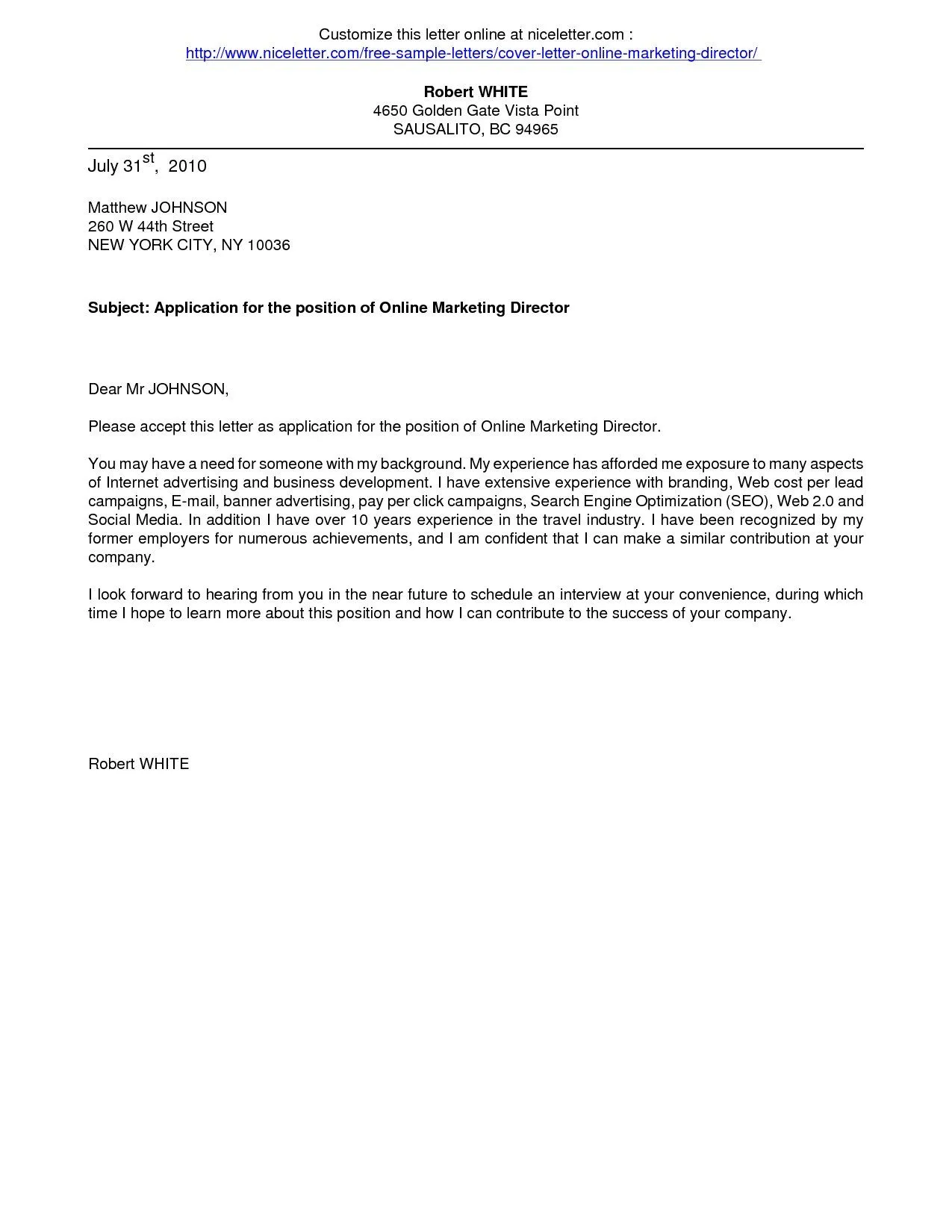 41575 online cover letter writing