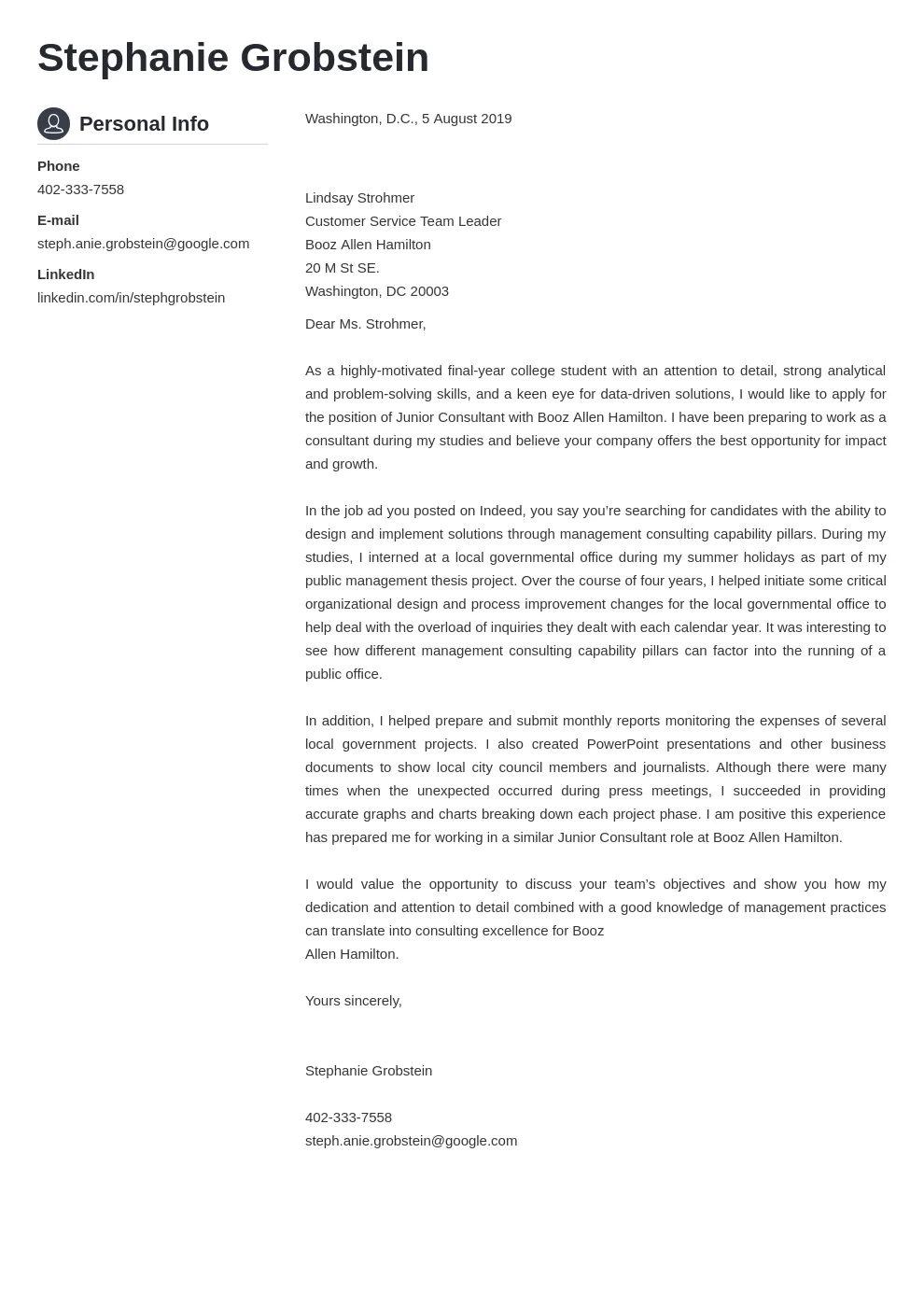 41580 cover letter consulting internship 4