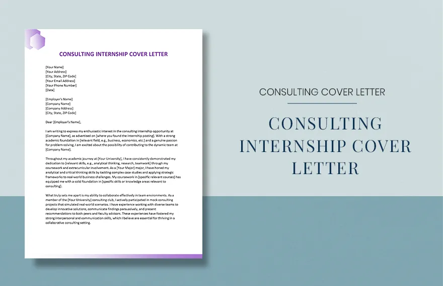 41580 cover letter consulting internship 5