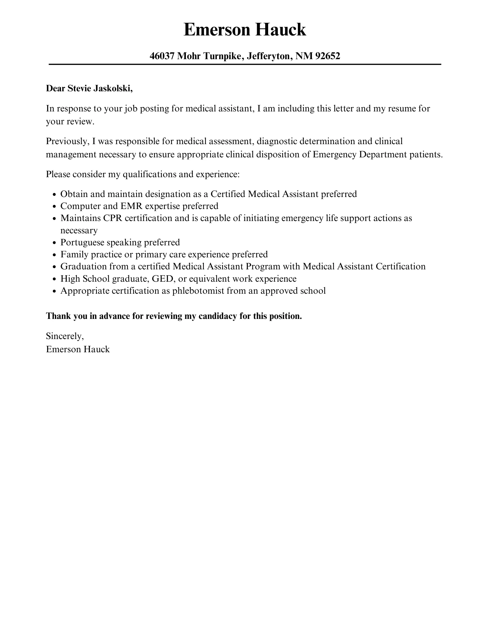 41581 soft skills medical
