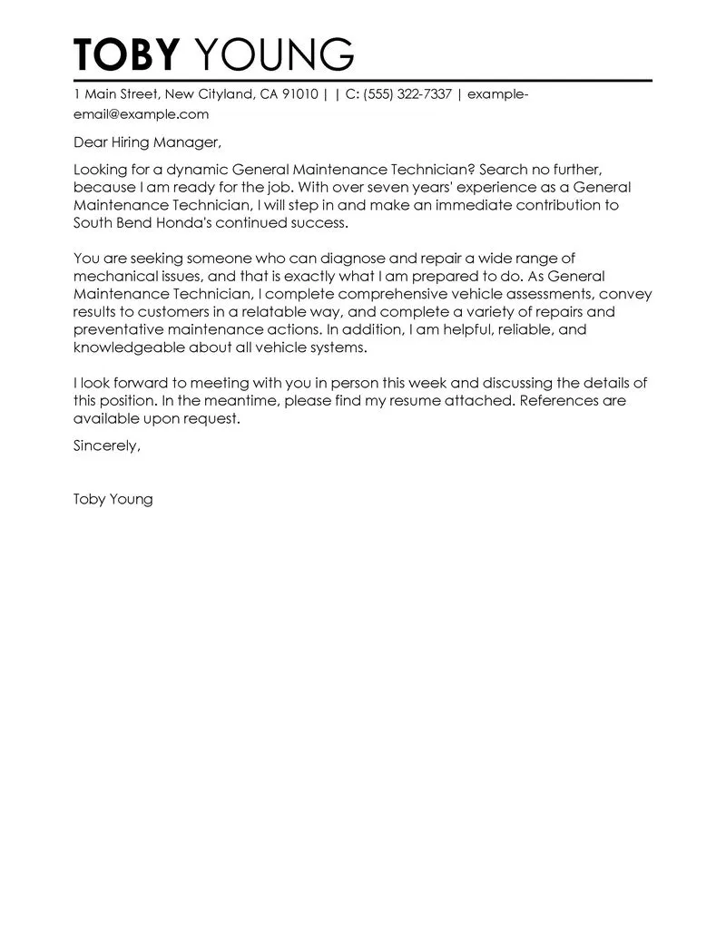 41585 cover letter writing