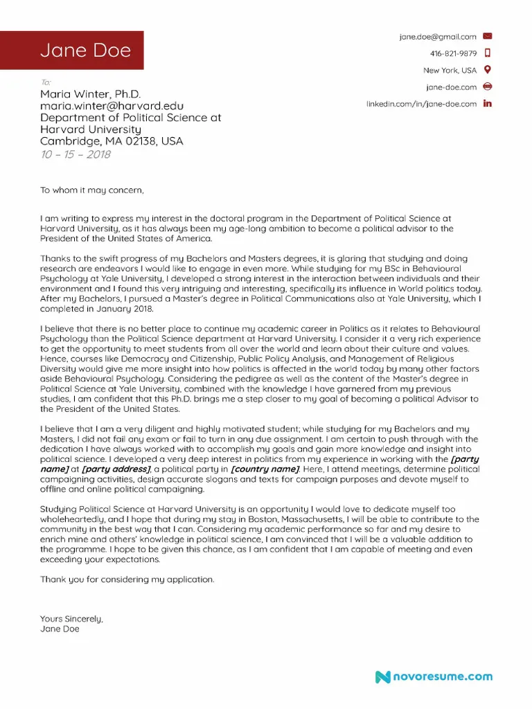 41590 cover letter writing