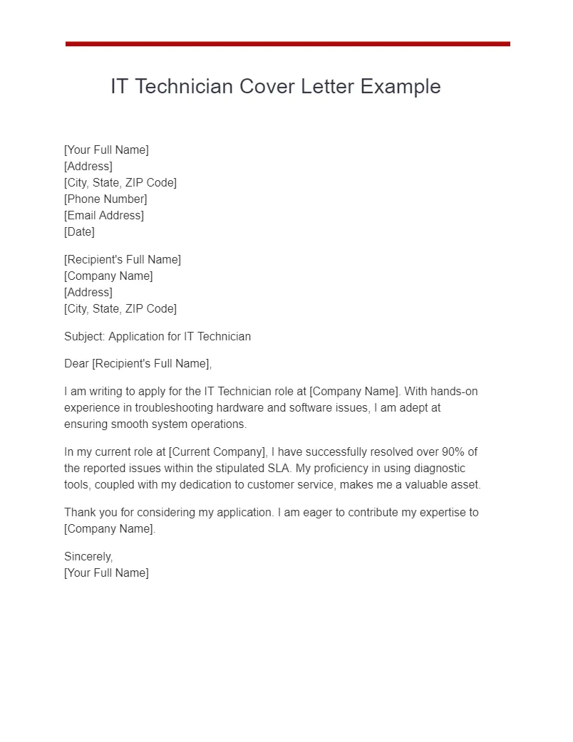 41591 quantifying achievements cover letter